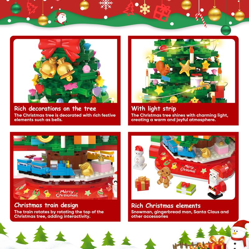 1188 Pieces 2024 Christmas Tree Advent Calendar Building Block Set,24 Days DIY Surprise Christmas Countdown Mini Building Block Architecture,Christmas Gifts and Home Decoration,Pink and Green,For aged 12 and above,Stress Relief Toy