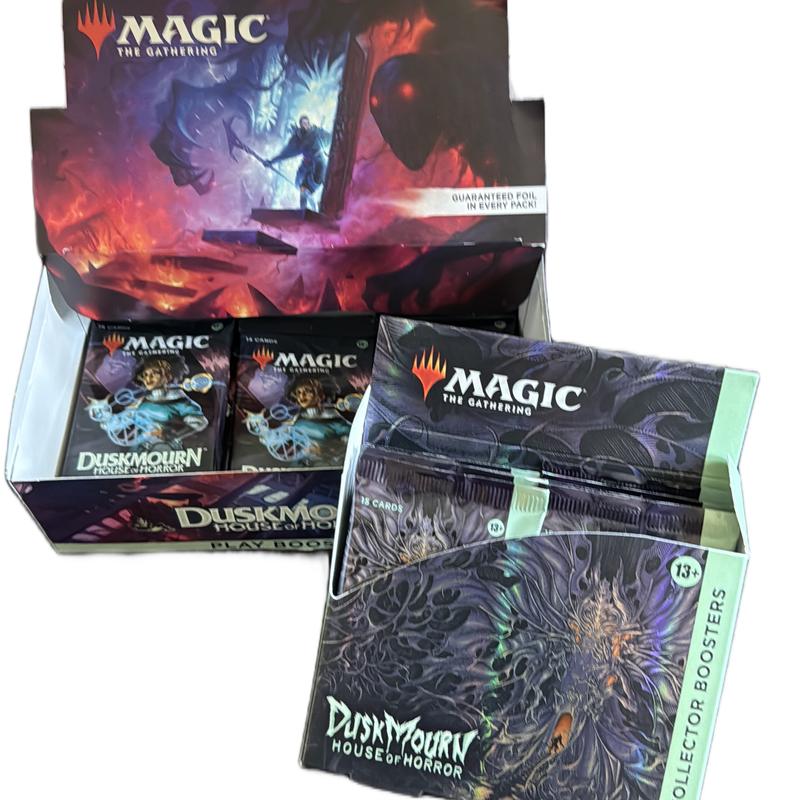 1x CB & 3x Play  2x CB & 6x Play - Duskmourn: House of Horror - Combo Pack - (DSK)  - Magic the Gathering (Pre-sale - arrive no earlier than 9 20)