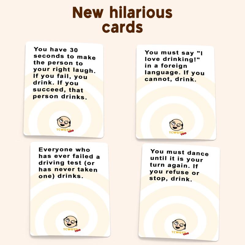 These Cards Will Get You Drunk Too [Expansion] - Fun Adult Drinking Game for Parties