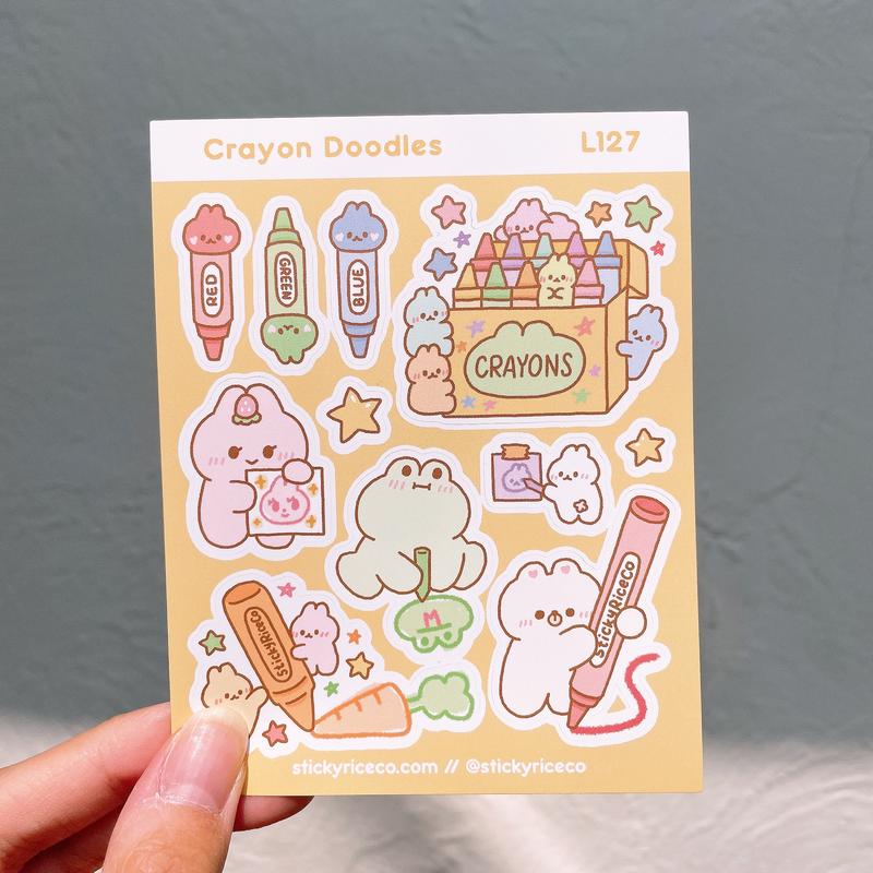 Cute Journaling Sticker Sheets