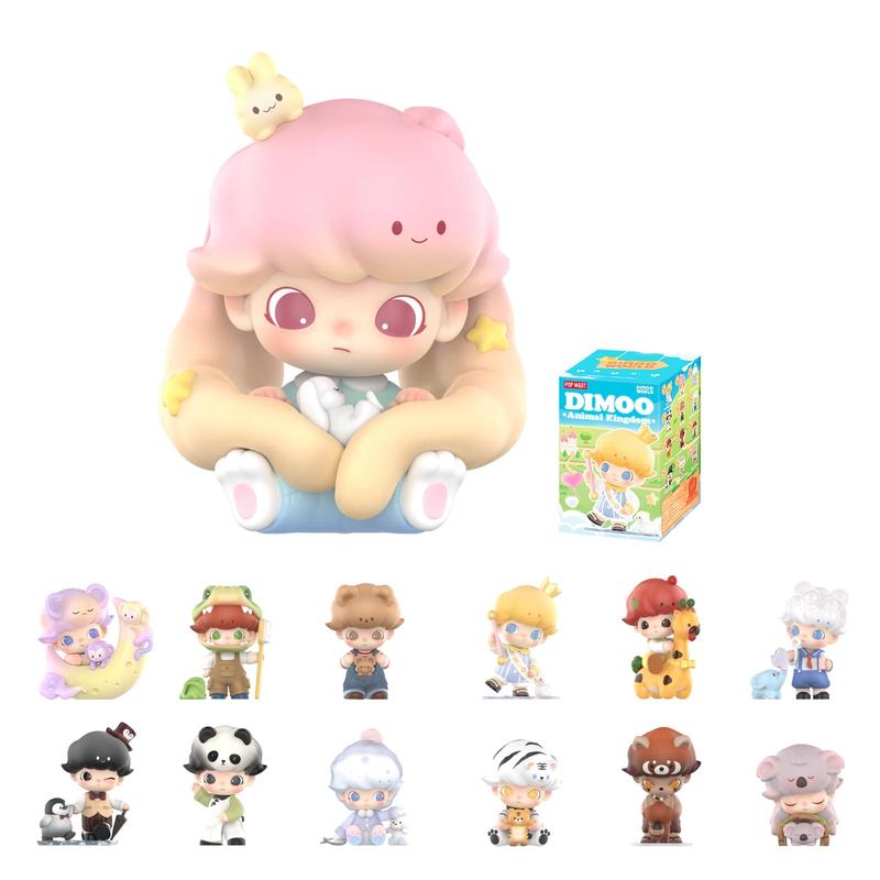 DIMOO Animal Kingdom Series Figures, Blind Box, Mystery Box