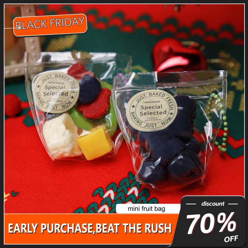  2Pack stress relief toys a bag of blueberries or a bag of mixed fruits