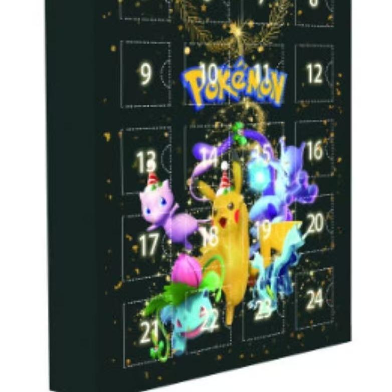 Blind box doll Poke Fun Surprise Blind Box Hole Fun Cute Pikachu Christmas Raffle Gift Box countdown calendar