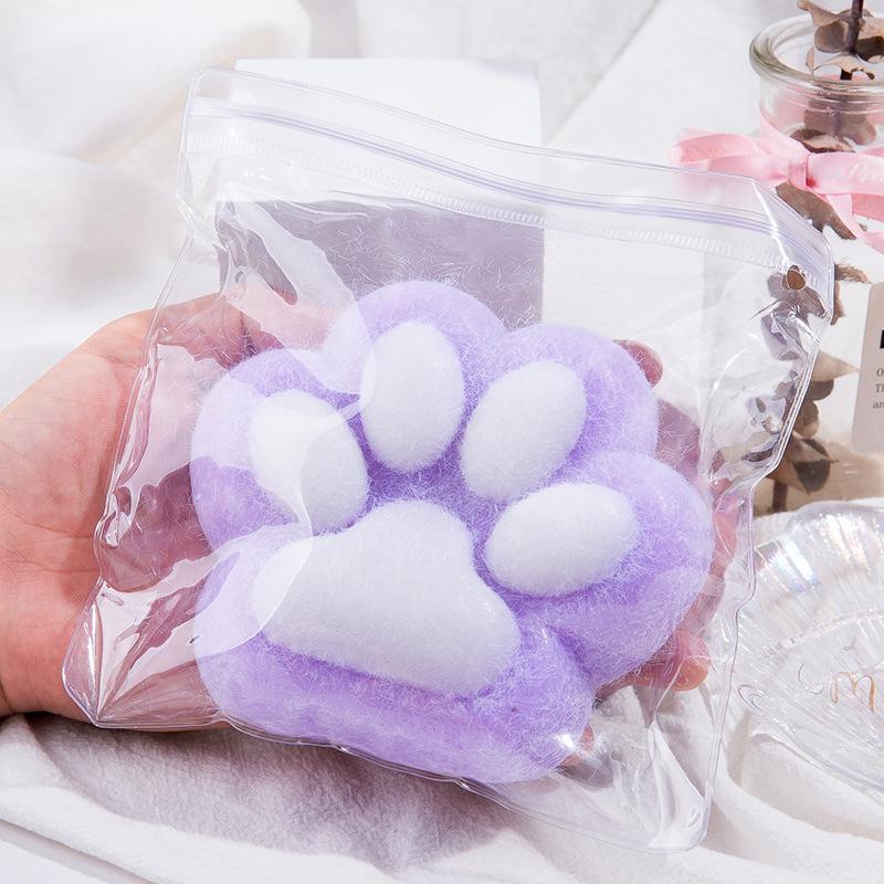 Blind box blind bag super soft plush cat paw blind bag pinch decompression toy decompression artifact decompression toy pinch music