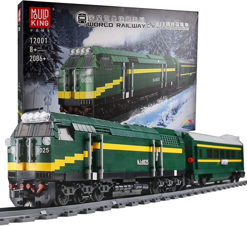 DIY Model Locomotive Building block Trains