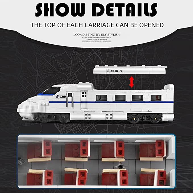 DIY Model Locomotive Building block Trains