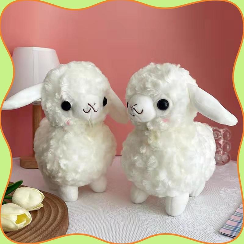 Cute Animal Plush Toy, Cuddly Stuffed Toy for Play and Comfort, Perfect Soft and Huggable Plush Gift Toys for Kids 3+ (Sheep)