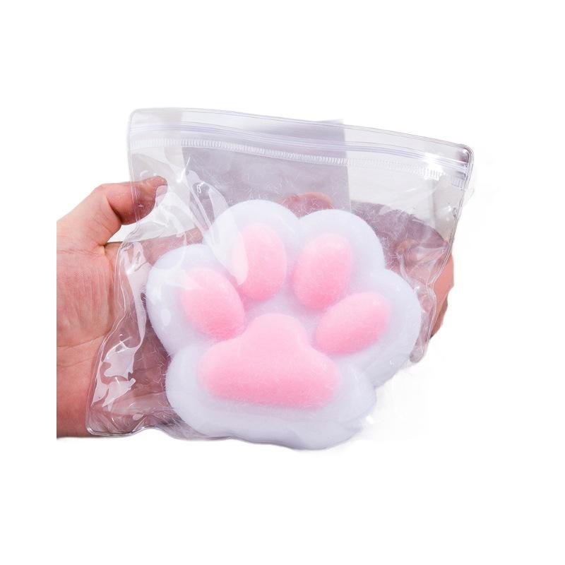 Blind box blind bag super soft plush cat paw blind bag pinch decompression toy decompression artifact decompression toy pinch music