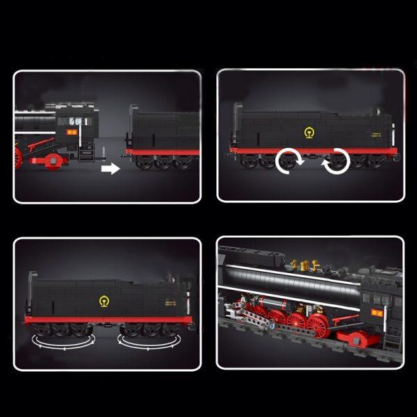 DIY Model Locomotive Building block Trains