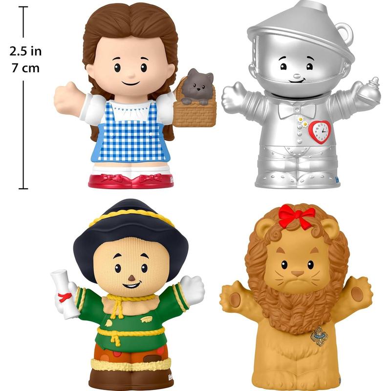 Little People Collector The Wizard of Oz Movie Special Edition Set for Adults & Fans, 4 Figures in Display Gift Package