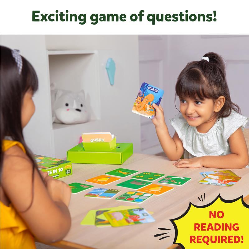 Skillmatics Guess in 10 - Card Game for Boys, Girls, Kids, and Families Who Love Toys, Board Games, Gifts for Ages 6 to 9