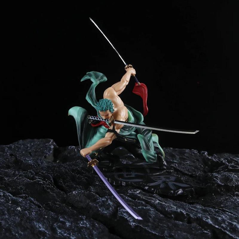 Zoro Roronoa Figure: 18cm One Piece Apparel Collectible