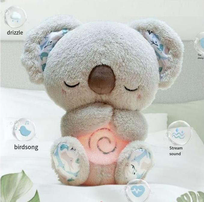 Anxiety relief cartoon plush toys, soothing music plush toys to relieve stress