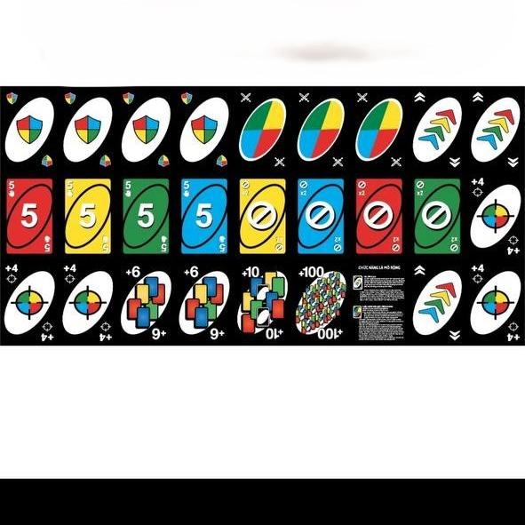 Boardgame card game UNO NOMERCY the game upgrades the harsh rules Show 'em No Mercy