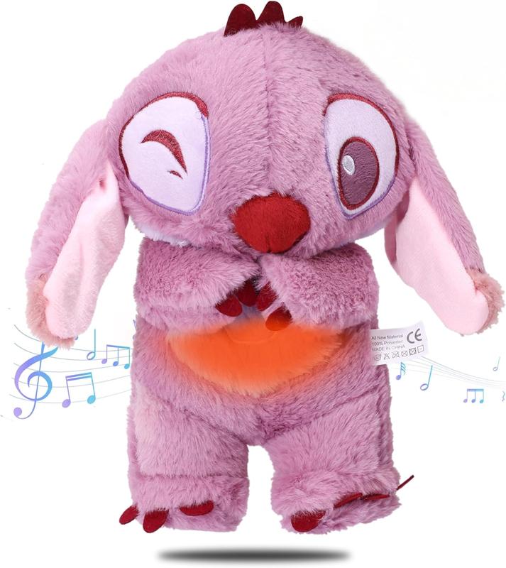 Anxiety relief cartoon plush toys, soothing music plush toys to relieve stress