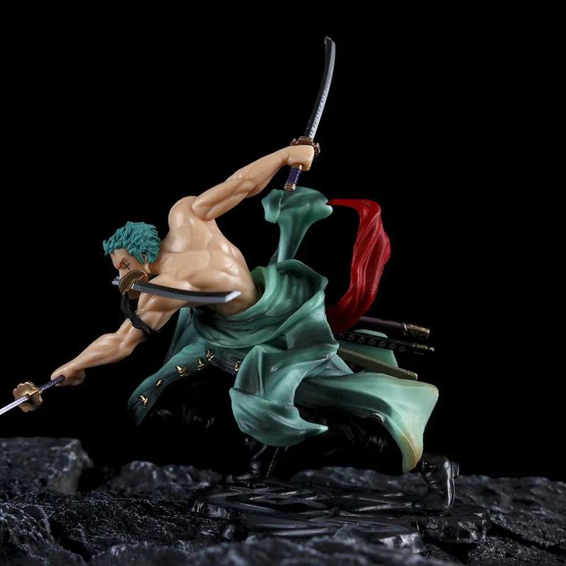 Zoro Roronoa Figure: 18cm One Piece Apparel Collectible