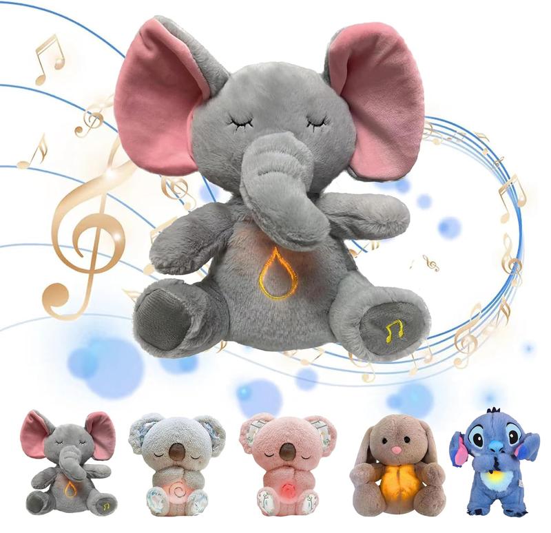 Anxiety relief cartoon plush toys, soothing music plush toys to relieve stress