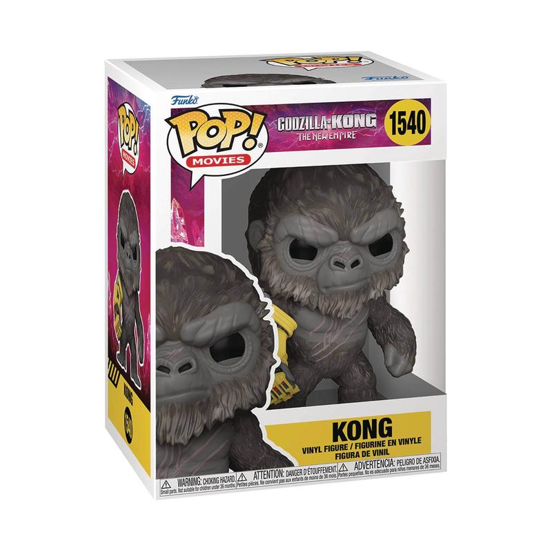 Funko Pop Godzilla X Kong New Empire Kong Vinyl Figure, 4” Tall