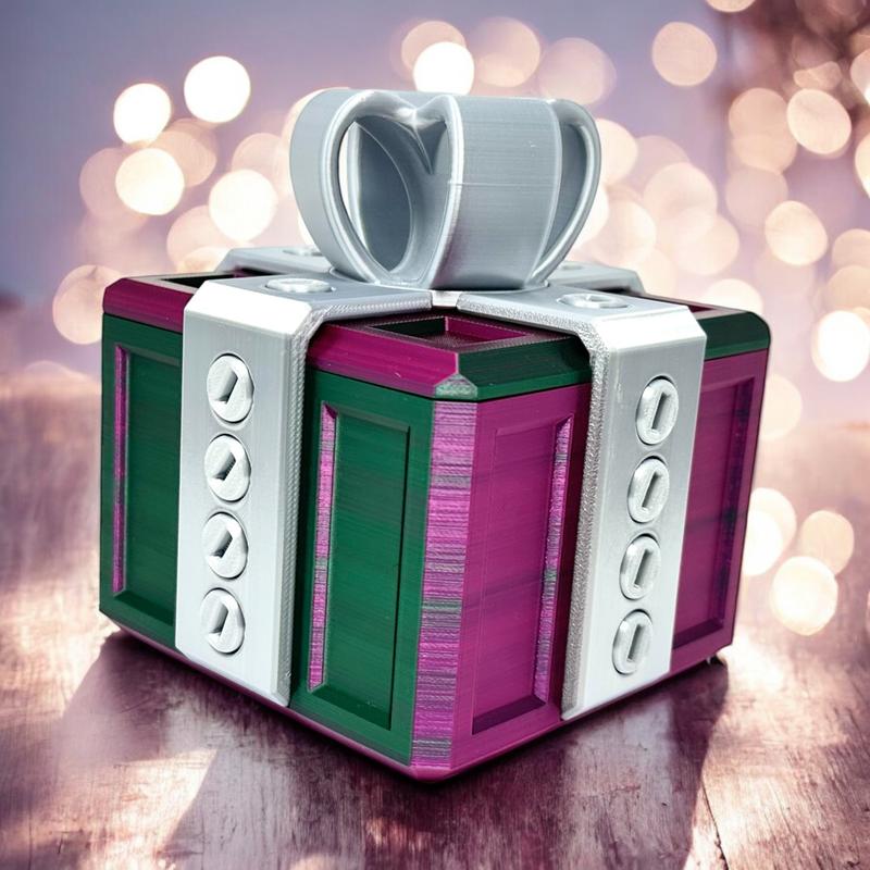 Puzzle Present: Unwrap the Challenge! Annoying gift box