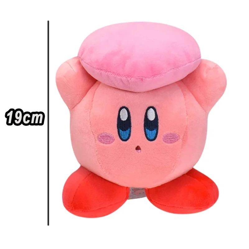 16pcs Kirbyed Plush Toy Anime Star Soft Stuffed Animal Doll Fluffy Pink Plush Doll Pillow Room Decoration Toys For kids Gift