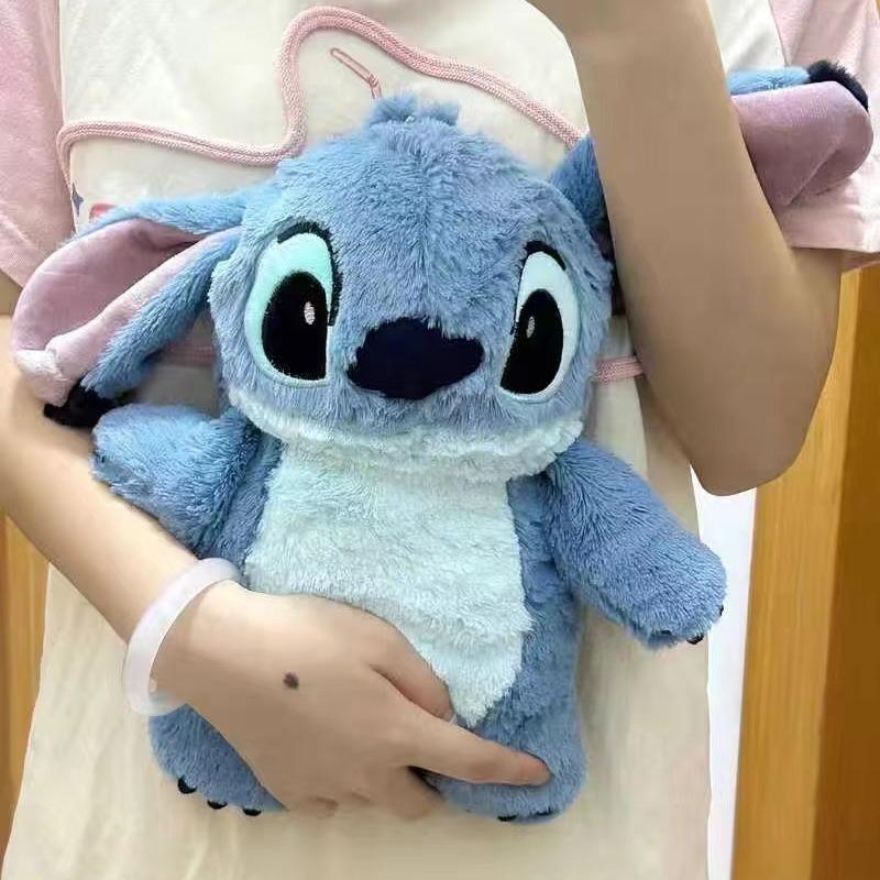 Stit Cartoon Plush Doll with Hot Water Bottle Bag Pendant