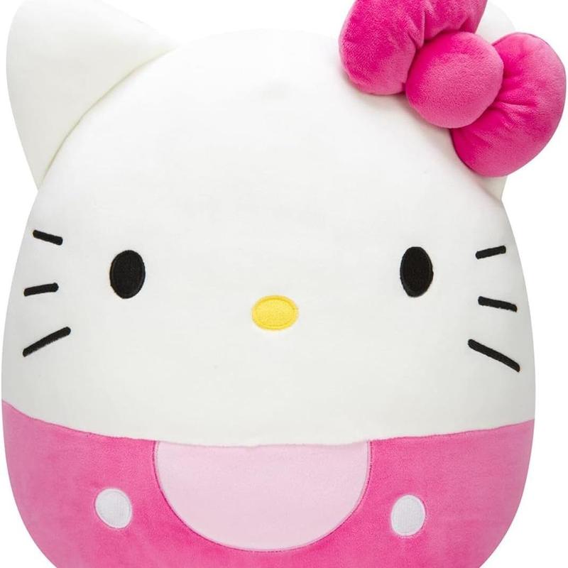 Hello Ki tty Pink Bow & Shorts 11.8-Inch - Sanrio Ultrasoft Stuffed Animal Large Plush Toy