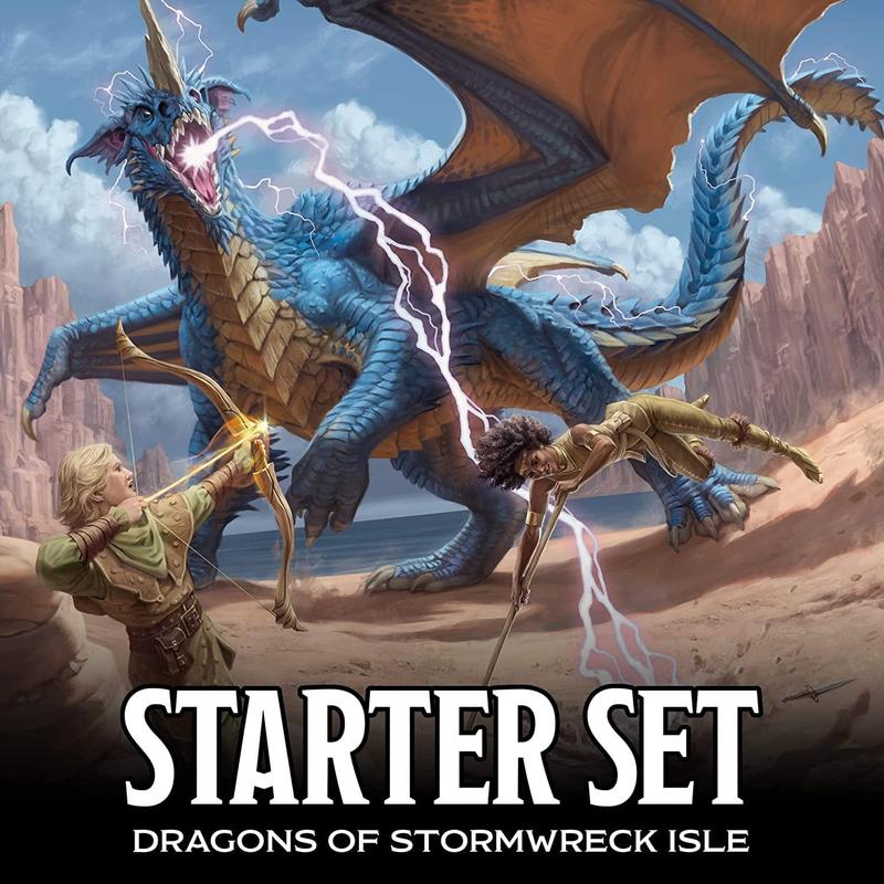 Dungeons & Dragons Dragons of Stormwreck Isle Starter Set Game, Boxed Game Set