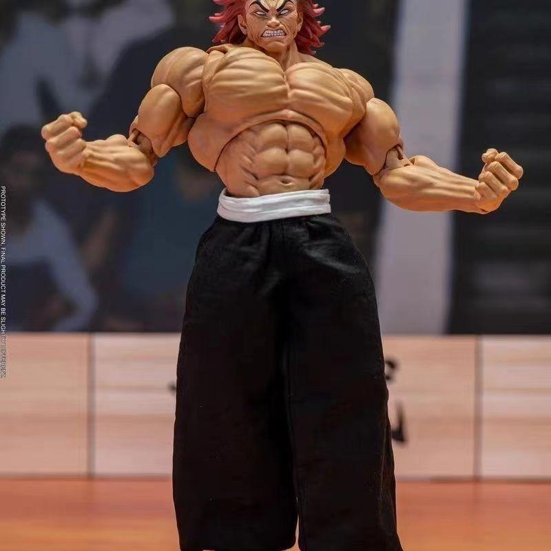 Baki Hanma Yujiro New Joint Movable Figure - Gift For Jacked Masculine FR