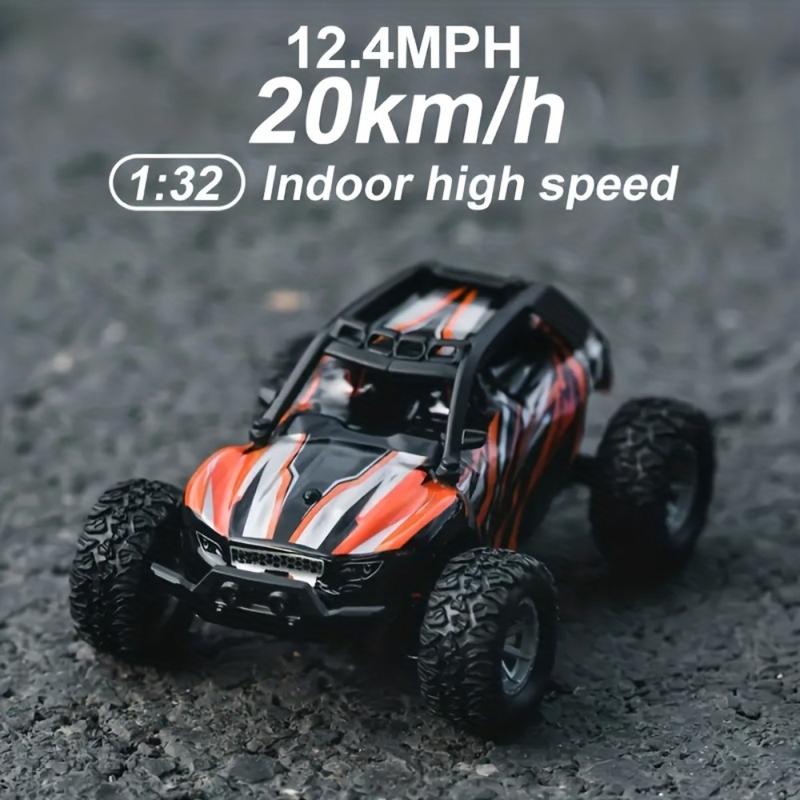 1:32 Mini Scale Remote Control Cars, RC Cars Maximum Speed 20 Km h, 2.4Ghz High Speed All Terrain Off-Road Electric Toy Car, Kids RC Car For Boys And Girls Christmas 、Halloween 、Thanksgiving Gift