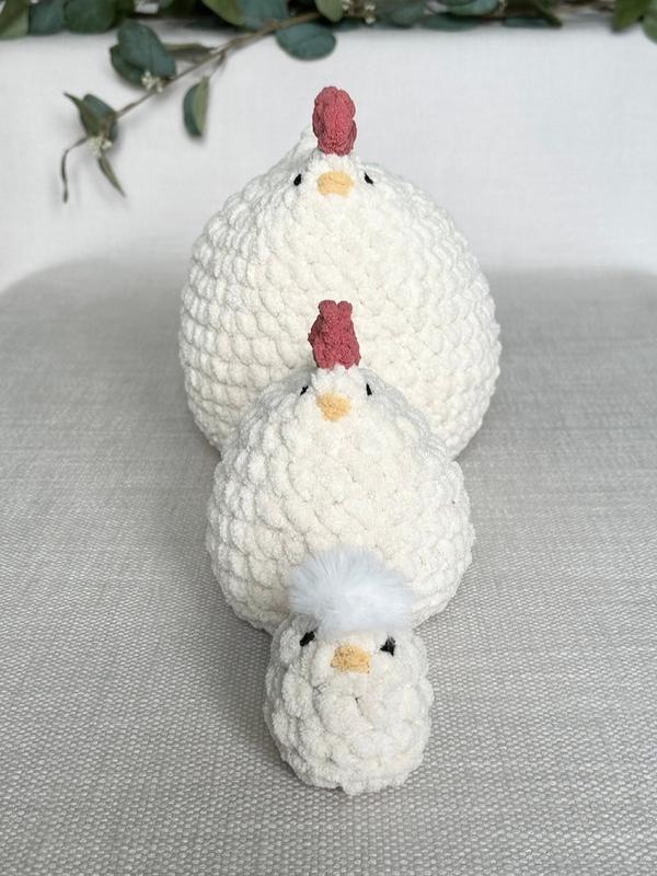 Mabel Chicken (BUNDLE) CROCHET gift Thanksgiving