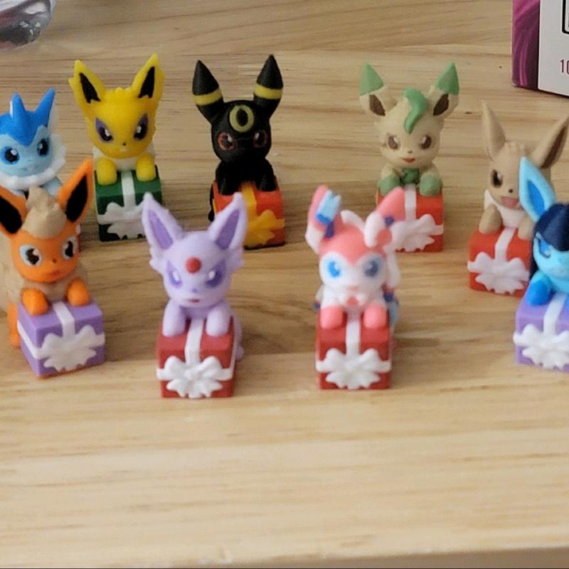 3d printed Christmas Mini Eeveelutions