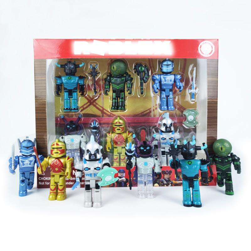 6 PCS Roblox Action Collection 15th Anniversary Champions of Roblox 6 Figure Pack [Includes Exclusive Virtual Item]