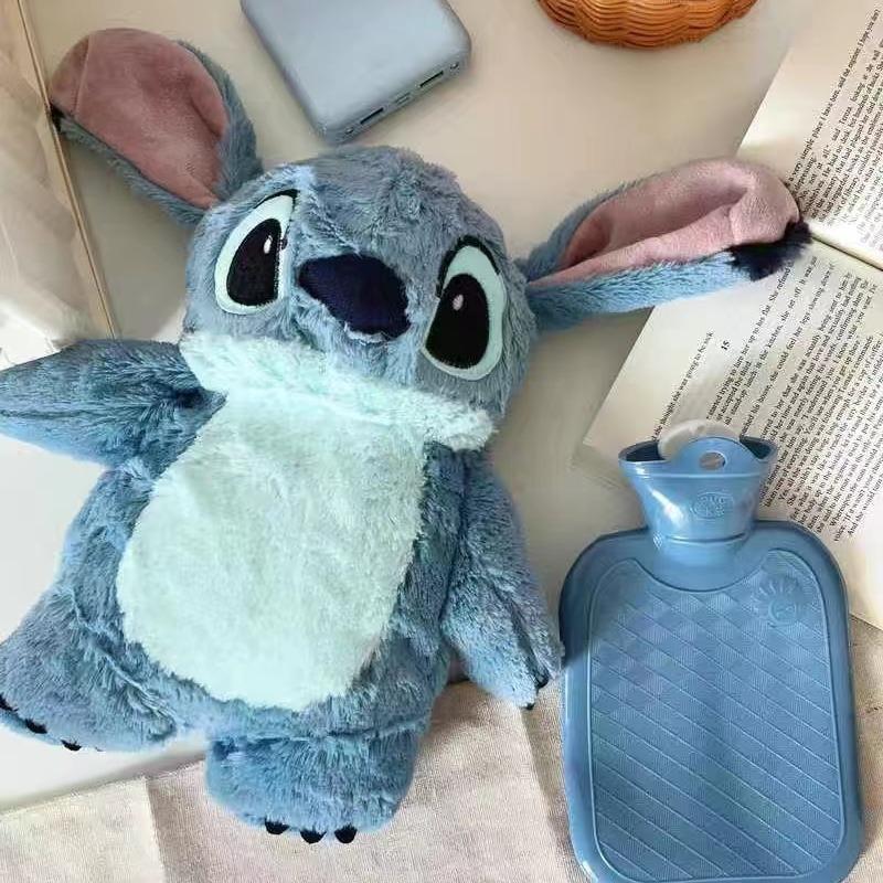 Stit Cartoon Plush Doll with Hot Water Bottle Bag Pendant