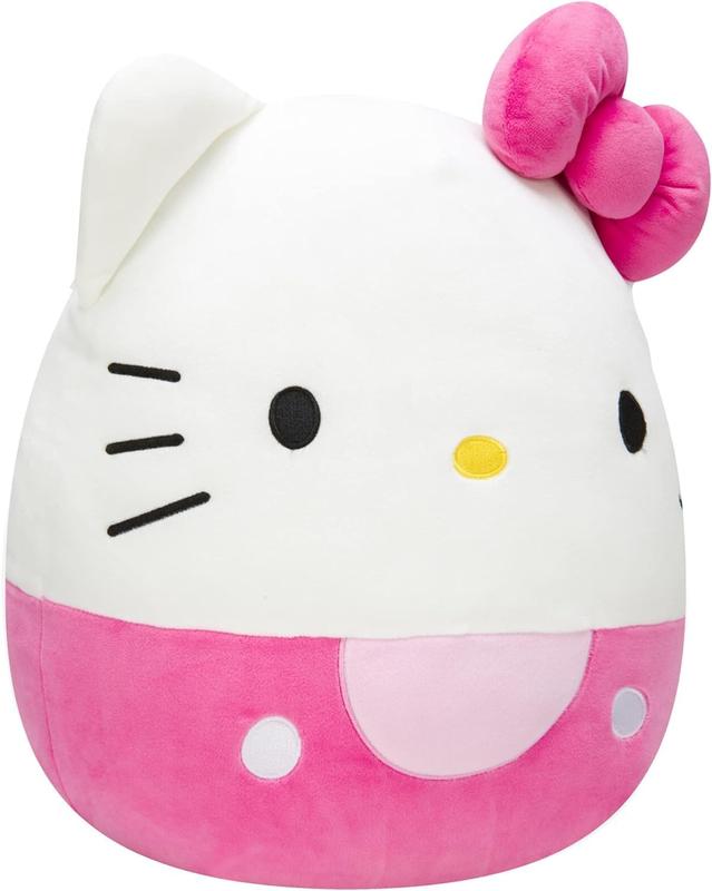 Hello Ki tty Pink Bow & Shorts 11.8-Inch - Sanrio Ultrasoft Stuffed Animal Large Plush Toy