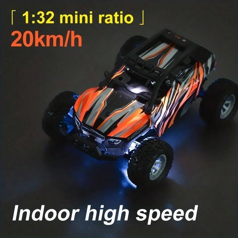 1:32 Mini Scale Remote Control Cars, RC Cars Maximum Speed 20 Km h, 2.4Ghz High Speed All Terrain Off-Road Electric Toy Car, Kids RC Car For Boys And Girls Christmas 、Halloween 、Thanksgiving Gift