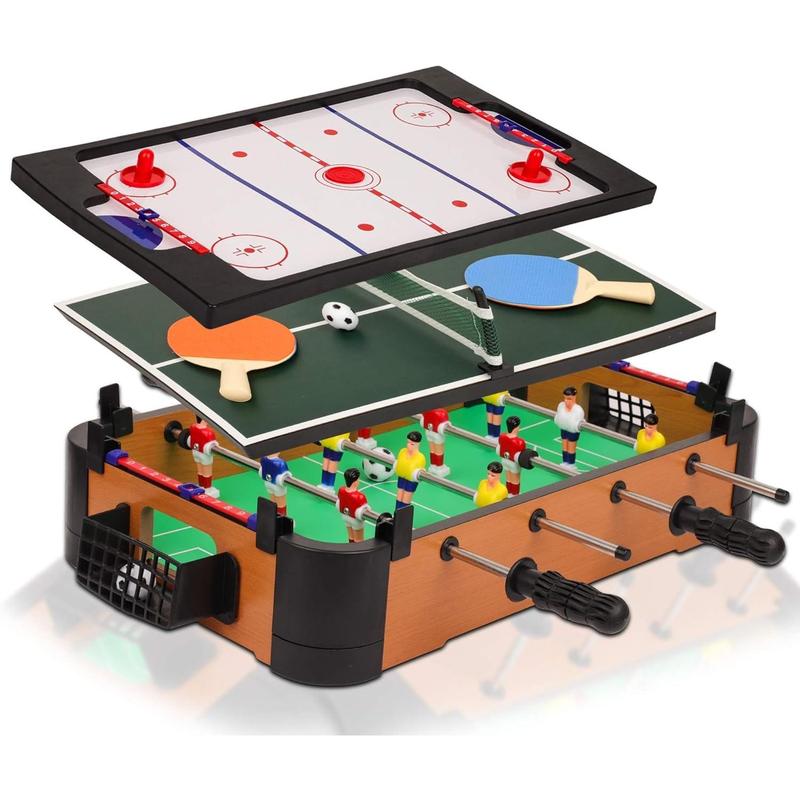 Hockey Table, Mini Table  for Kids, Arcade Game for Boys & Girls, Great Gift fro Children Ages 3+