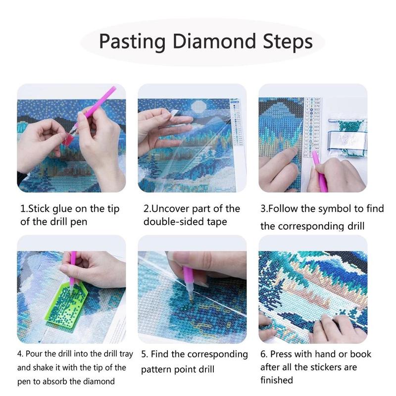 Girl & Flower Pattern DIY Diamond Decor Painting Kit Without Frame, DIY Decorative Art Picture For Beginner, DIY Home Decor