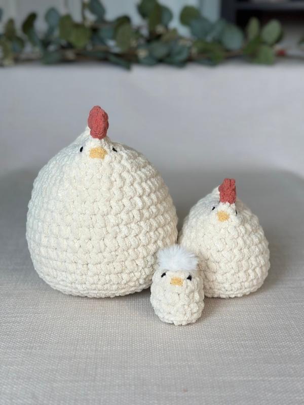 Mabel Chicken (BUNDLE) CROCHET gift Thanksgiving