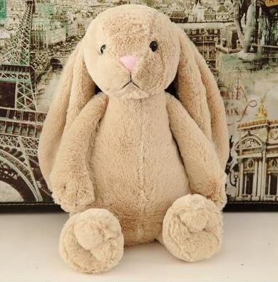 Jellycat Cute Bashful Beige Bunny Stuffed Animal, Medium 12 inches | Rabbit and Bunny Plush Toy | Classic Children's Gift