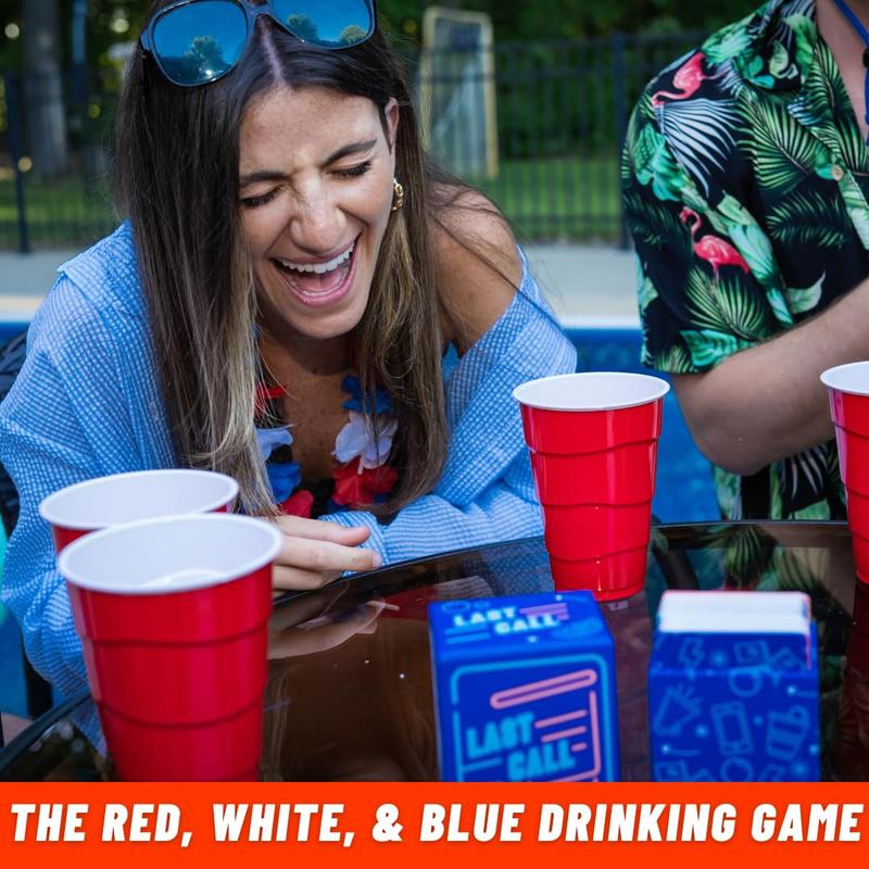 Last Call Drinking Game for Adults - Game Cards for Parties and Group Game Nights