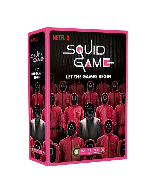 Netflix Squid Game Board Game – Ultimate Strategy Game for Ages 16+ | Fun and Thrilling Experience Based on the Hit Series