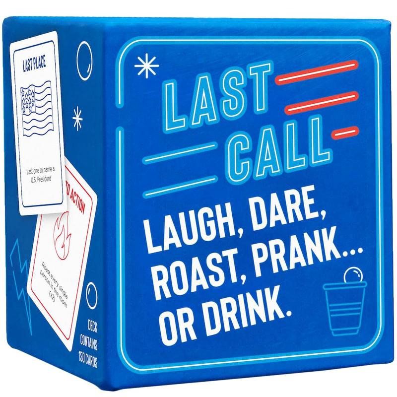 Last Call Drinking Game for Adults - Game Cards for Parties and Group Game Nights