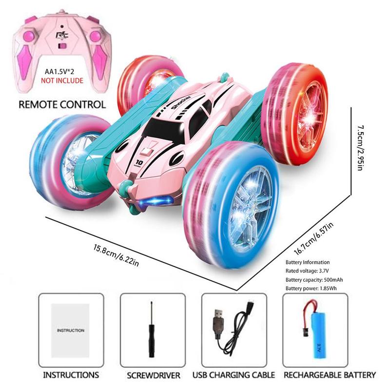 360° Rotating Remote Control Car, 1 Box 4-wheel Drive High Speed Off-road Vehicle Toy & Accessories, Stunt Drift Remote Control Car Toy