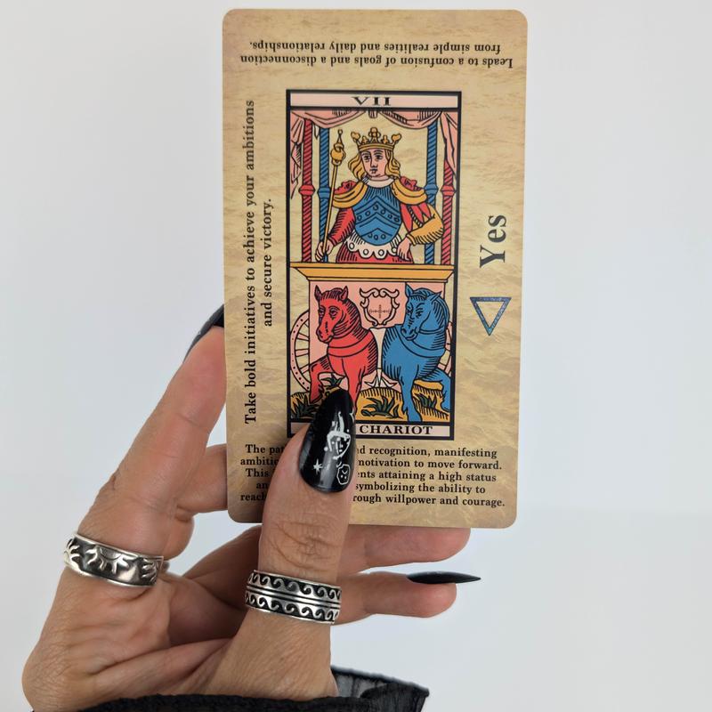 Marseille Tarot Deck for Beginners with Meanings on Each Card for Easy Interpretation – Learn to Read Tarot with The Classic Marseille Deck