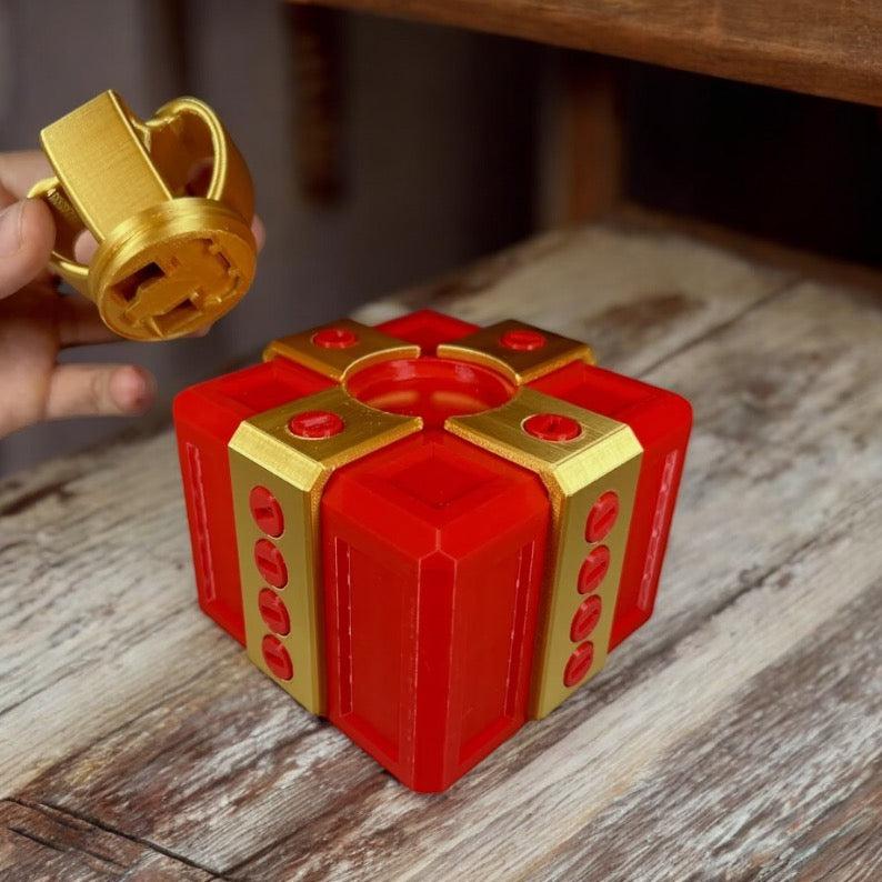 Puzzle Present: Unwrap the Challenge! Annoying gift box