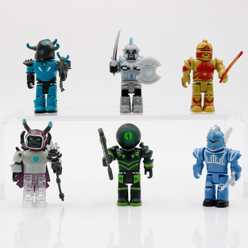 6 PCS Roblox Action Collection 15th Anniversary Champions of Roblox 6 Figure Pack [Includes Exclusive Virtual Item]