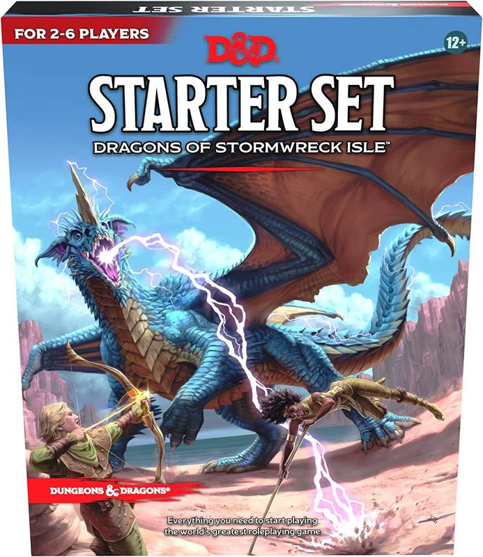 Dungeons & Dragons Dragons of Stormwreck Isle Starter Set Game, Boxed Game Set