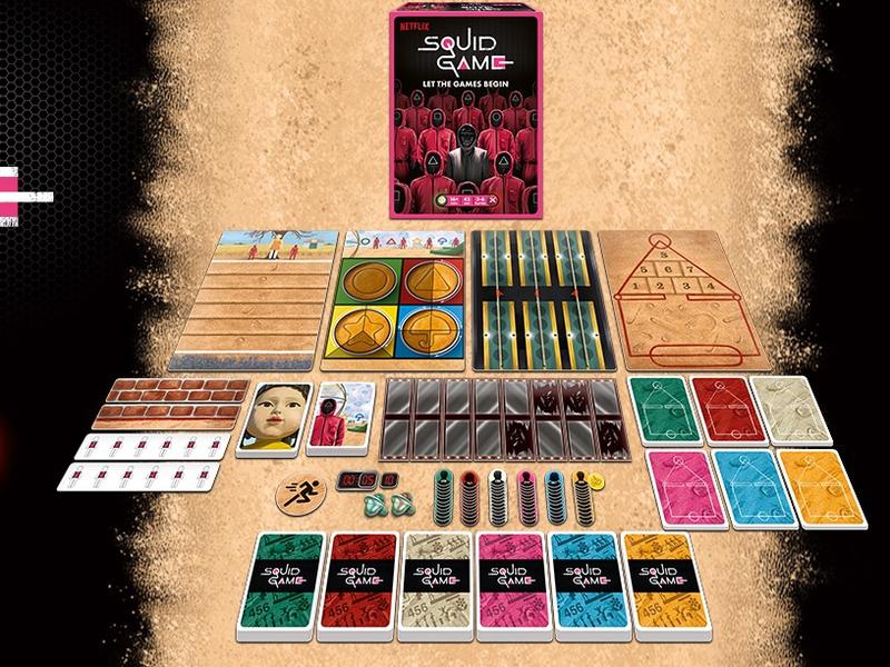 Netflix Squid Game Board Game – Ultimate Strategy Game for Ages 16+ | Fun and Thrilling Experience Based on the Hit Series