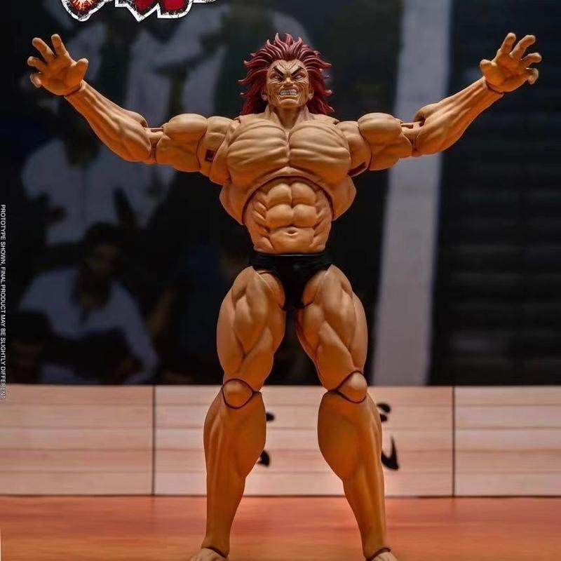 Baki Hanma Yujiro New Joint Movable Figure - Gift For Jacked Masculine FR