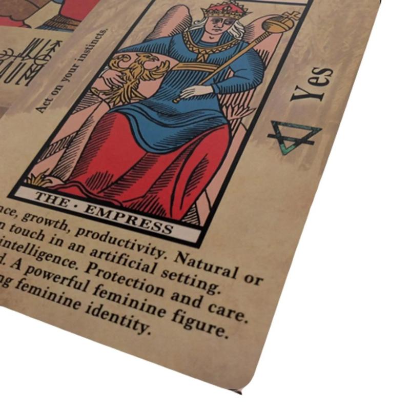 Marseille Tarot Deck for Beginners with Meanings on Each Card for Easy Interpretation – Learn to Read Tarot with The Classic Marseille Deck